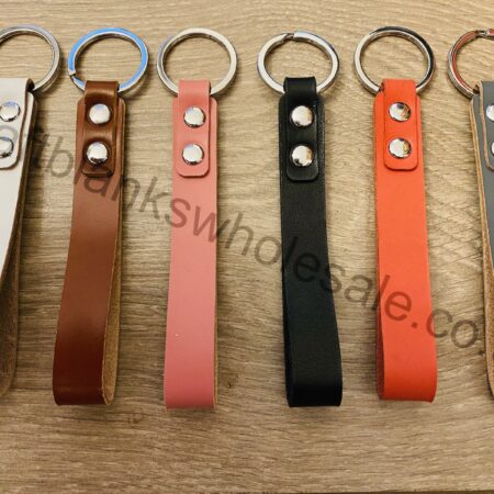 Handmade PU leather key chain