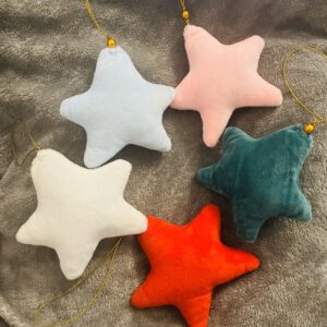Velvet stars - Clearance/non-returnable